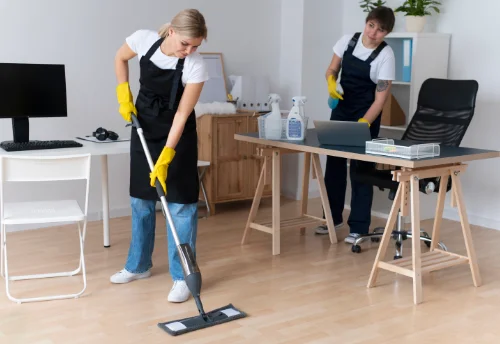 Nettoyage de bureau professionnel à Bouillé-Ménard